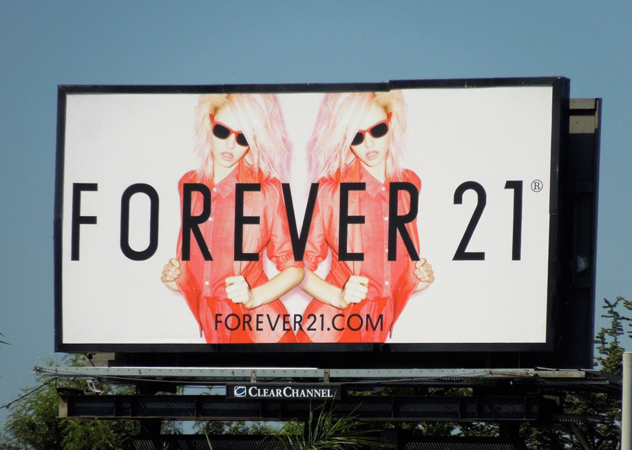 Forever 21 billboard