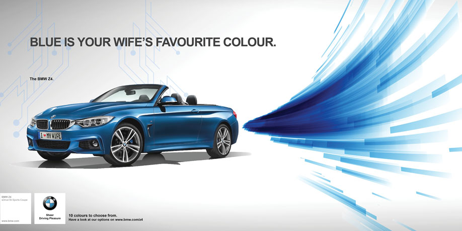 BMW advertisement