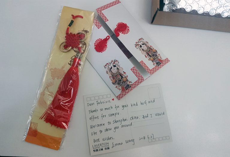 Welcome kit da Alibaba